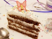 ČOKOLADNA TORTA SA ŠLAGOM: Sočan biskvit, fina krema i šlag – kombinacija za vrhunski užitak Čokoladna torta sa šlagom