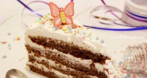 ČOKOLADNA TORTA SA ŠLAGOM: Sočan biskvit, fina krema i šlag – kombinacija za vrhunski užitak Čokoladna torta sa šlagom