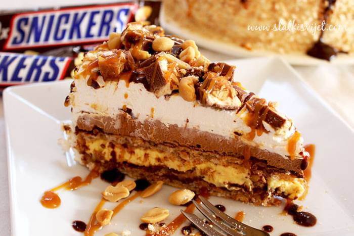 Snickers torta