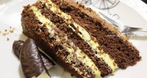ČOKOLADNA BANANKO TORTA s ukusnim biskvitom i laganom kremom Čokoladna bananko torta