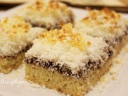 ČOKOLADNE KOKOS ŠNITE: Fini, kremasti kolač s mekanom podlogom od prhkog tijesta Čokoladne kokos šnite