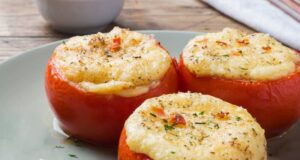 JEDNOSTAVAN I ZDRAV OBROK: Zapečene rajčice s ricotta sirom