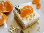 VOĆNE KOCKE S MANDARINAMA: Fini kremasti kolač sa sezonskim voćem Voćne kocke s mandarinama