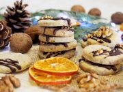 PRHKI I MIRISNI: Keksići s orasima, cimetom i narančom Keksići s orasima, cimetom i narančom