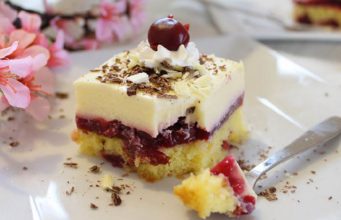 KOLAČ S VIŠNJAMA I BIJELOM ČOKOLADOM: Pravi izbor za ljubitelje kremastih kolača KOLAČ S VIŠNJAMA I BIJELOM ČOKOLADOM: Pravi izbor za ljubitelje kremastih kolača